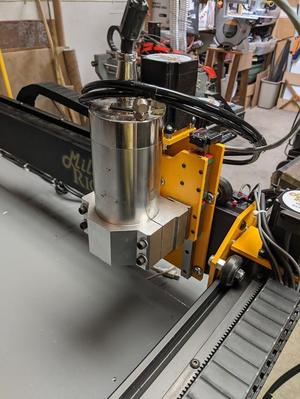 MillRight Mega V Z switch mount
