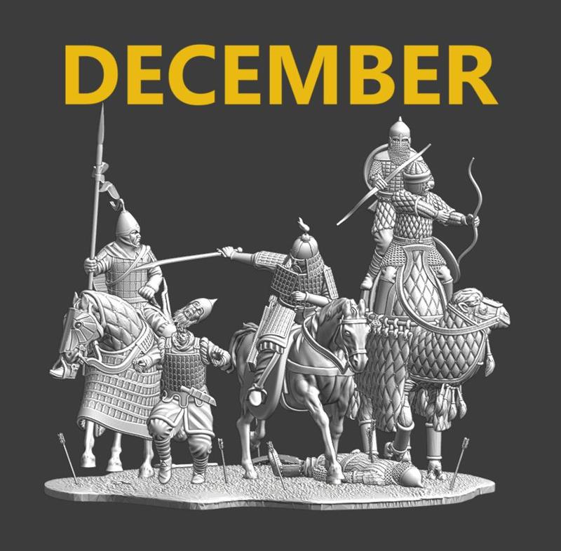DECEMBER TRIBE SET - Mongol Horde
