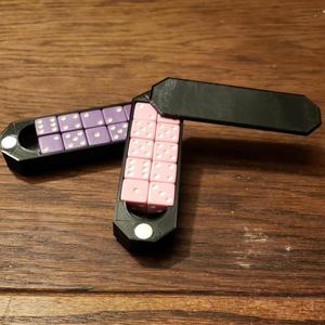 Magnetic Dice Coffin Box for 14mm dice