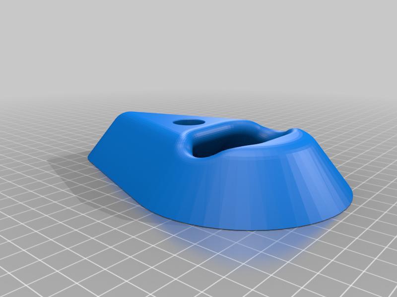 Incut Two Finger Pocket Climbing Hold