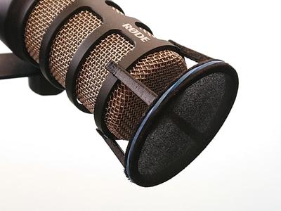 Pop filter for RØDE PodMic