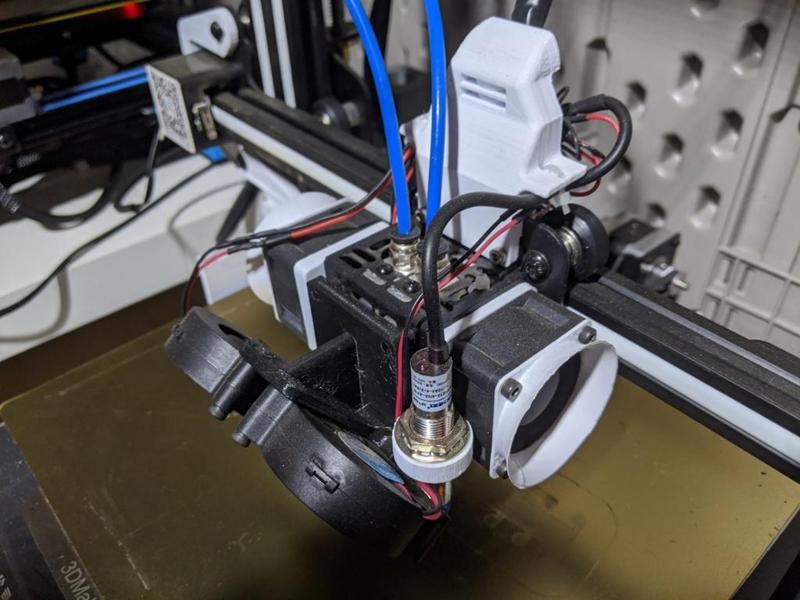 Geeetech Dual 5015 fan duct w/ dual 40x20 hotend fans & sensor (A10M/A20M)