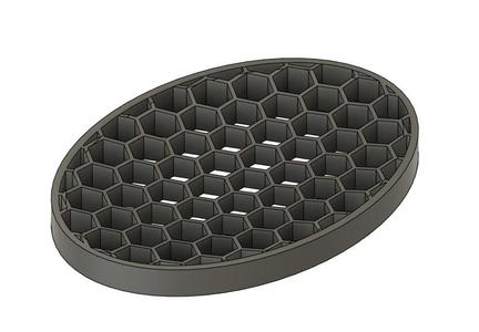 Honeycomb soap base