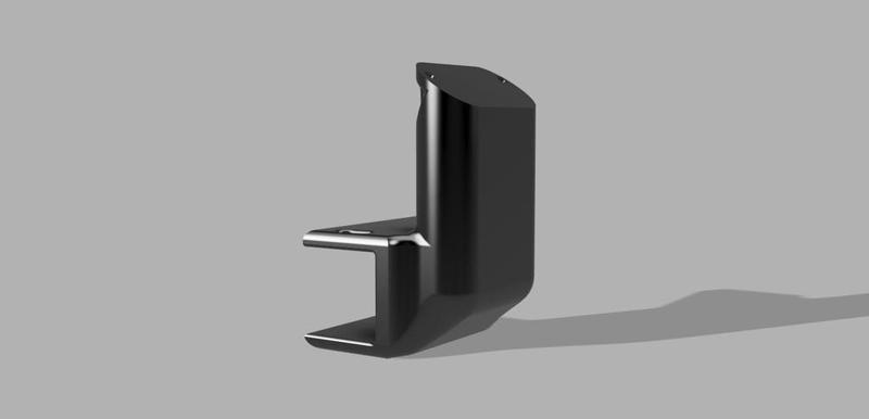 Square Tube LCD mount