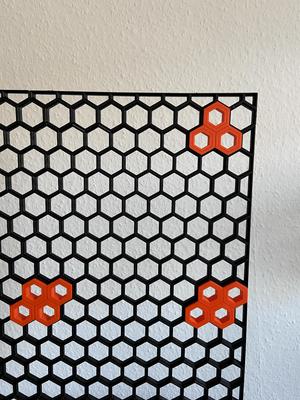 Side and corner pieces for the default honeycomb wall