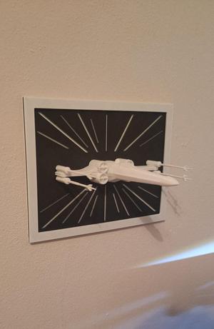 X Wing Fighter in Picture starwars