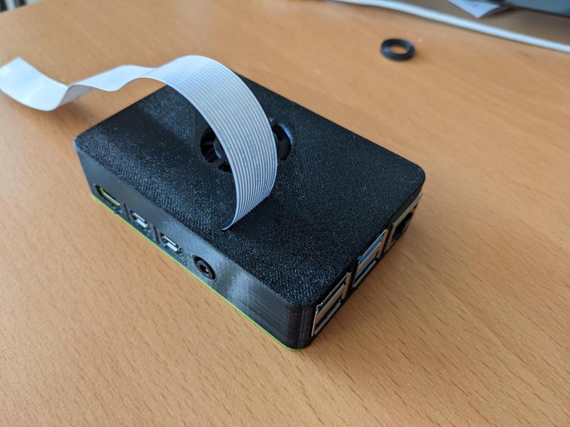 Raspberry Pi 4  Case with fan