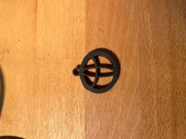Toyota Logo Keychain