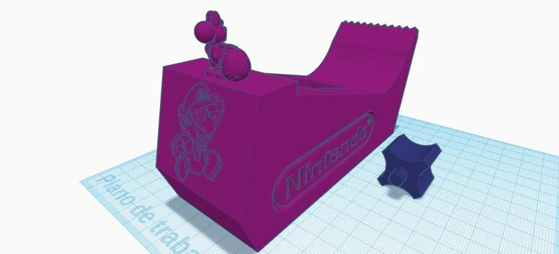 Mario's tape dispenser