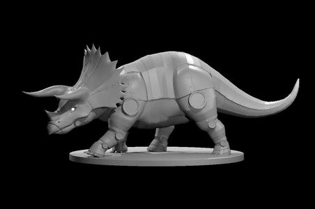 Clockwork Triceratops