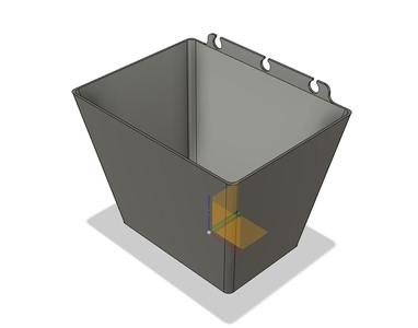 Overflow tray