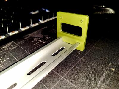 Voron V0.1 V0.2 Aluminum DIN Rail Board Mounting System