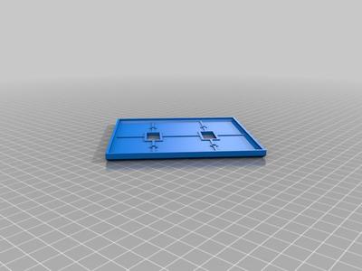Wall Plate Toggle 2-G