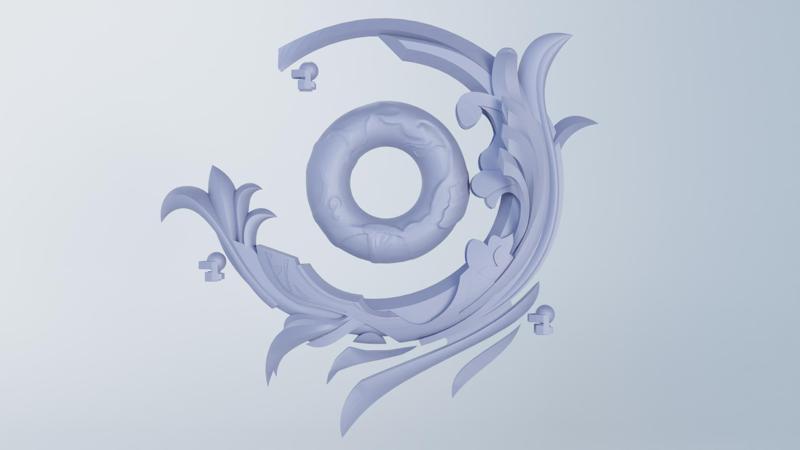 Everlasting Moonglow -NOT GAME EXPORT- Genshin Impact 3D print
