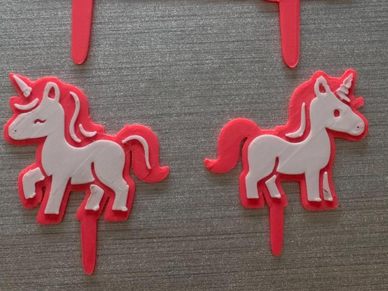 Unicornio tooper cake