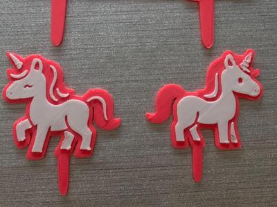 Unicornio tooper cake