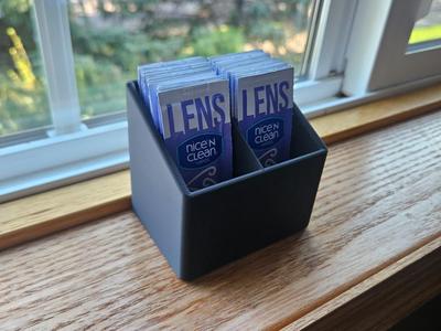 Drink Mix Holder/Glasses Wipe Holder 2x 39mm Slots