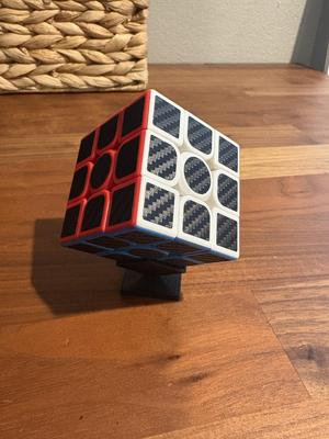 Rubix cube holder