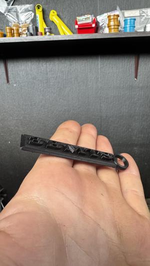 3B MTS Key branded keychain