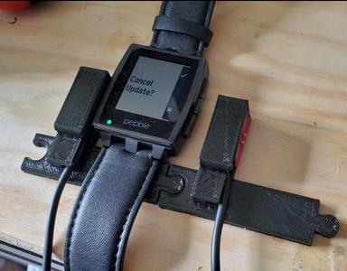 snapping modular pebble steel charger
