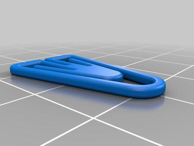 Trombone bookmark (Paperclip)