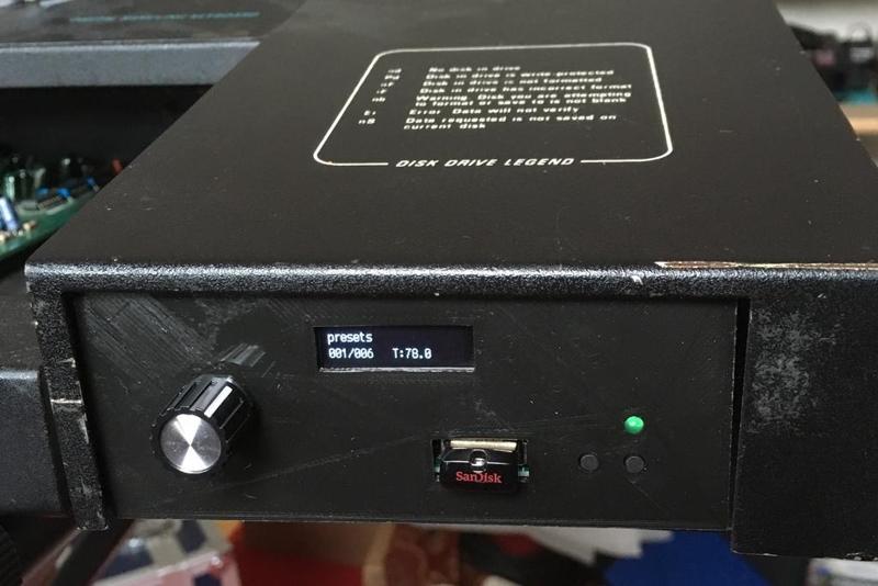 Front Panel for Gotek/FlashFloppy 