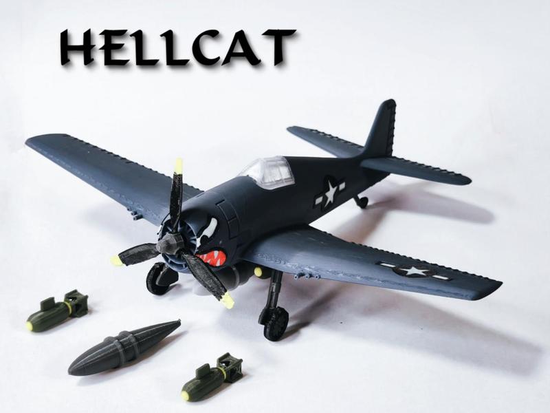 F6F Hellcat - 1:72 scale model