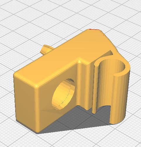 Sun visor clip support (Clip visiera oscurante parasole)