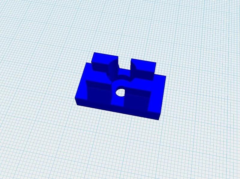 Scania grille clip