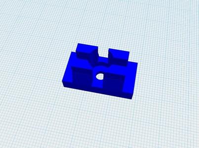 Scania grille clip