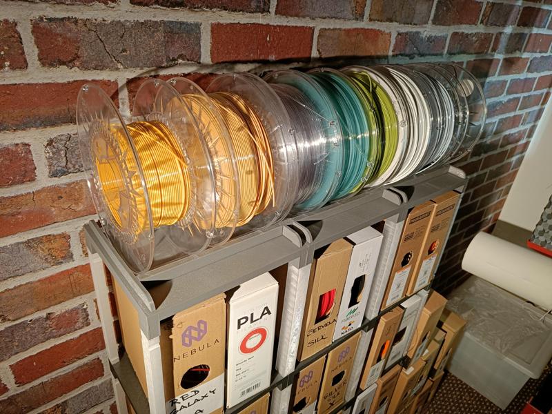 Filament shelf, Regál na filament