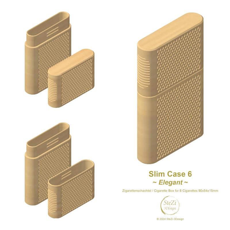 Slim Case 6 Series ,,Elegant,,, / Cigarette Box