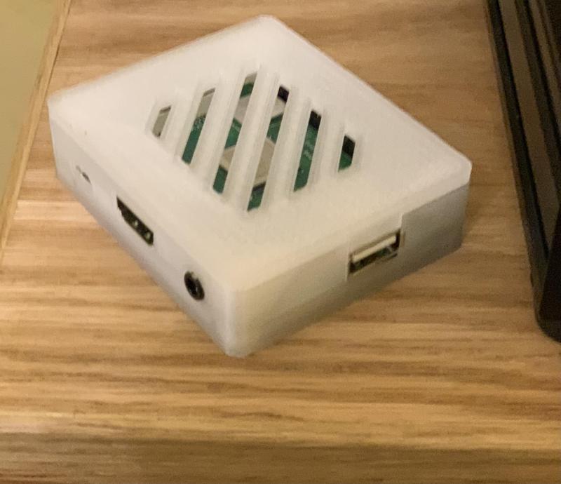 Raspberry pi 3a+ case with air vent