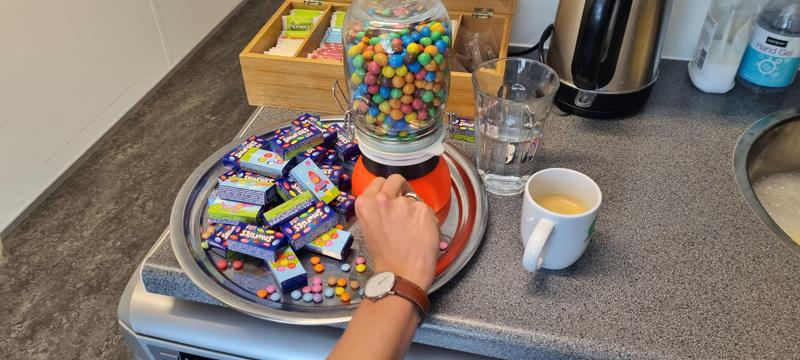 Ikea Mason Jar (adapter) Candy Dispenser
