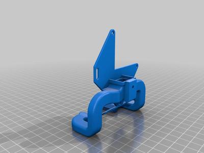 Lightweight SWX1 5015 Part Cooling Duct