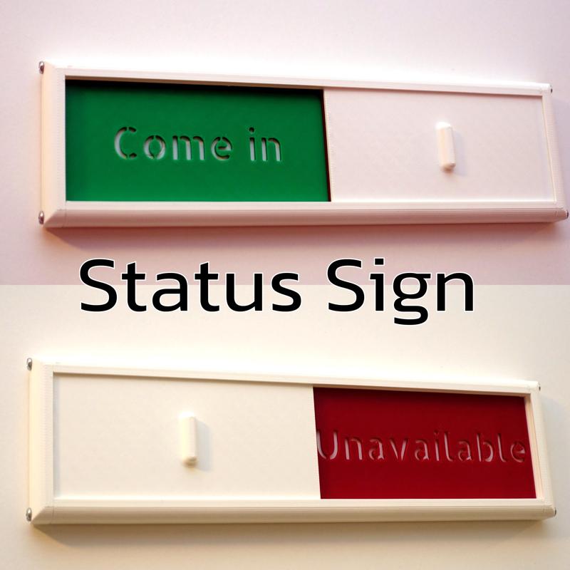 Available/ Busy Office Status Sign