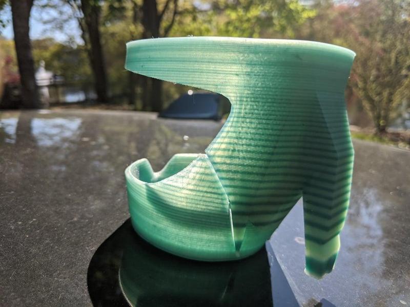 Cupholder Snaps Together for BMW I3 