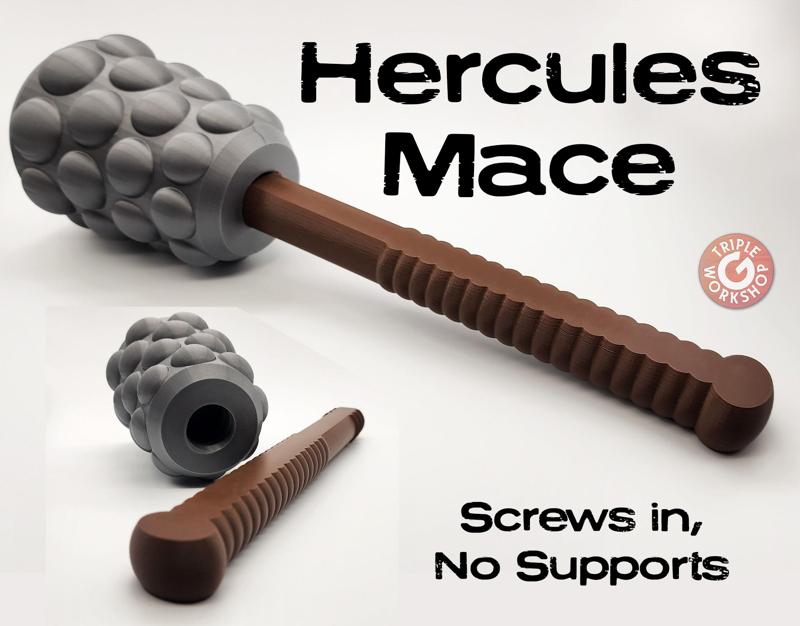 Hercules Mace - Screw Together - No Supports