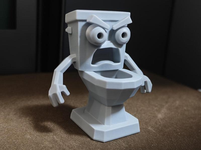 Angry Toilet
