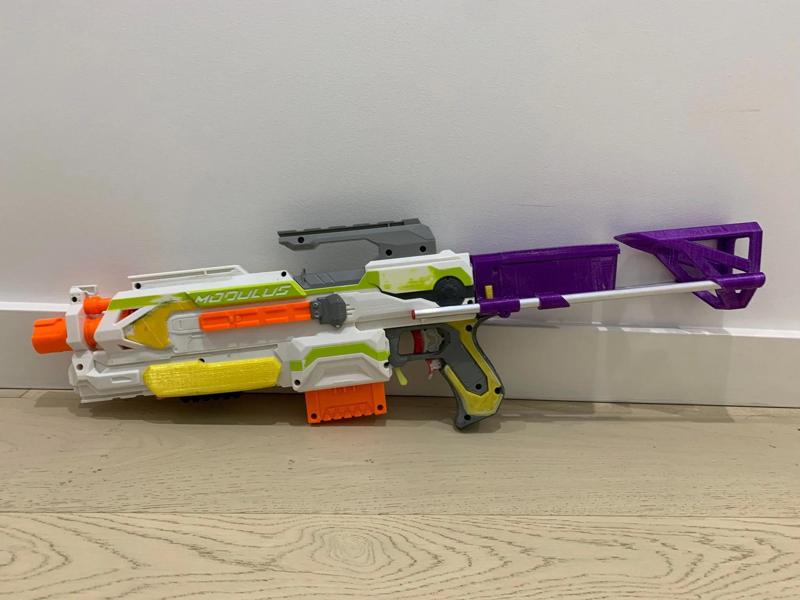 Nerf modulus grip filler piece
