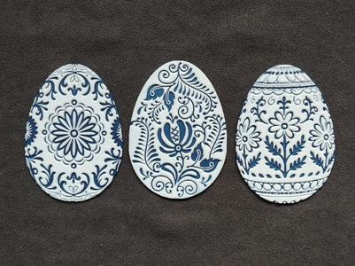 Easter Egg set [negative_blue] HueForge