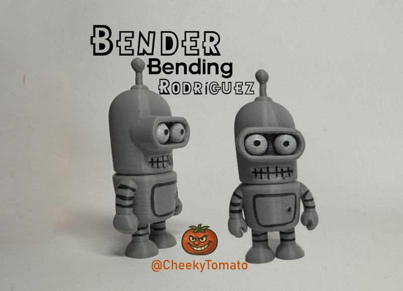 Bender Bending Rodríguez – Futurama DeskBuddy Figurine