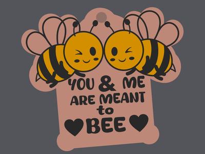 MEANT TO BE - keychain