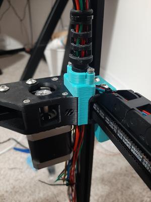 Voron Trident PUG (Parametric Umbilical Gland) Attachment for A/B drive