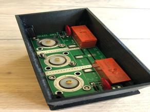 Antenna switch enclosure, housing OK2ZI.