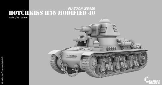 Hotchkiss H35 mod 1940, Platoon Leader