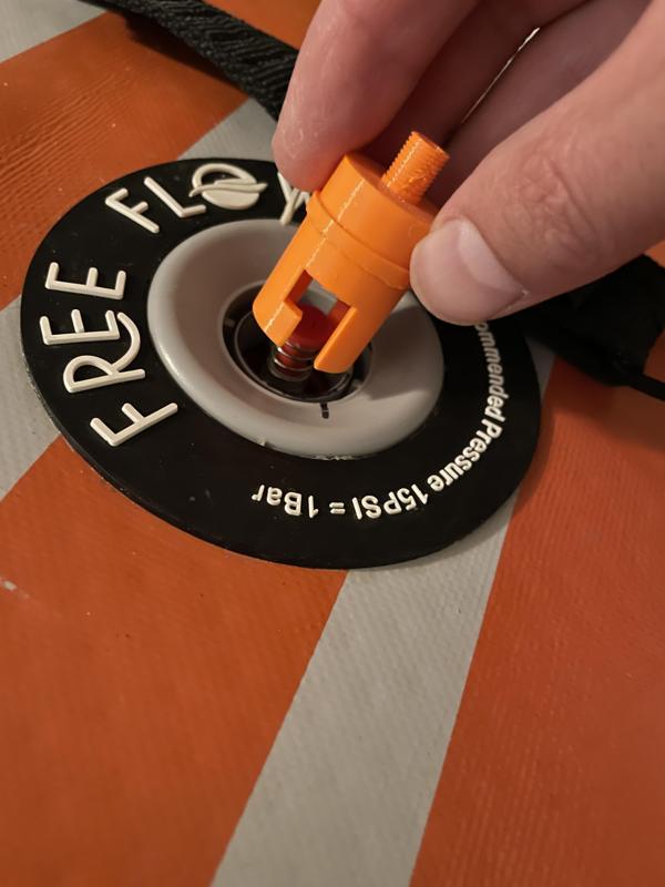 Schrader Valve Paddleboard Adapter