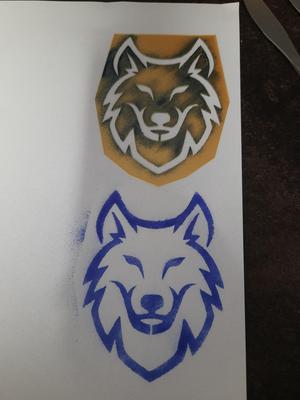 wolf template