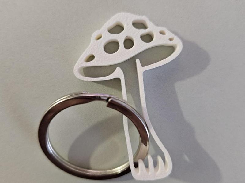 Mushroom keychane
