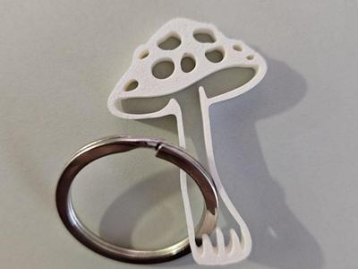 Mushroom keychane
